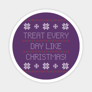 Christmas Every Day Sweater Magnet